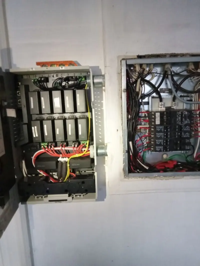 Electrical panel upgrade completed for Carbon Monoxide Detector Installation in Villa Ridge